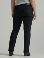 Lee Women Legendary Regular Bootcut Jean (Plus) Black Clothing 480T138 - Image 3