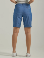 Lee Women Legendary Regular Fit Bermuda Chambray Clothing 480T310 - Image 2