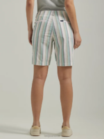 Lee Women Legendary Regular Fit Bermuda Fort Green Stripe Clothing 480T300 - Image 2