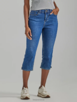 Lee Women Legendary Regular Fit Capri Immiscible Clothing 480T440