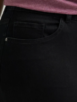 Lee Women Legendary Regular Fit Capri (Plus) Black Clothing 480T451 - Image 5
