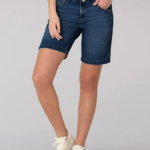 Lee Women Legendary Regular Fit Chino Bermuda Expedition Clothing 480T309