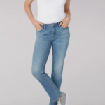 Lee Women Legendary Regular Straight Jean (Petite) Anchor Clothing 480T85