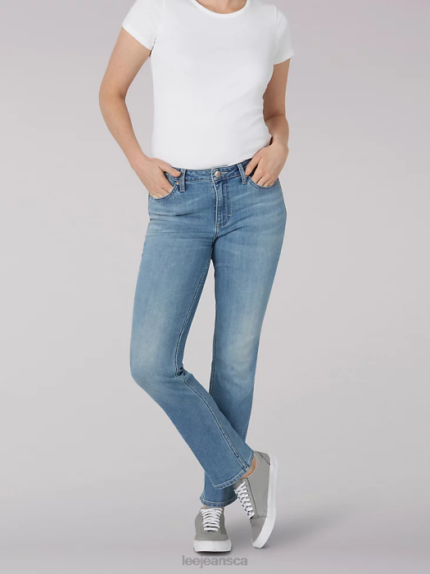 Lee Women Legendary Regular Straight Jean (Petite) Anchor Clothing 480T85
