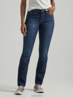 Lee Women Legendary Regular Straight Jean (Petite) Nightshade Clothing 480T86