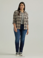 Lee Women Legendary Regular Straight Jean (Plus) Nightshade Clothing 480T114 - Image 2