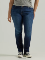 Lee Women Legendary Regular Straight Jean (Plus) Nightshade Clothing 480T114