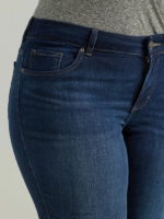 Lee Women Legendary Regular Straight Jean (Plus) Nightshade Clothing 480T114 - Image 5