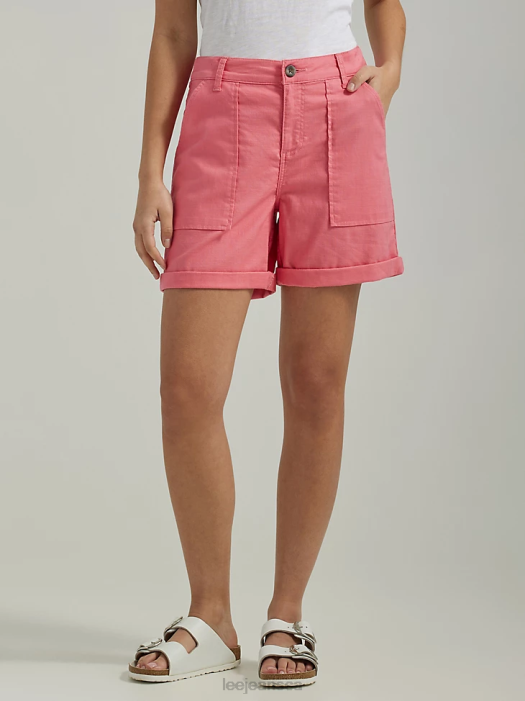 lee_women_legendary_rolled_short_lovat_clothing_480t275.png Lee Women Legendary Rolled Short Lovat Clothing 480T275 - Image 1