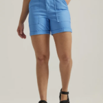 Lee Women Legendary Rolled Short New Blue Clothing 480T273