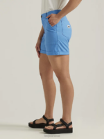 Lee Women Legendary Rolled Short New Blue Clothing 480T273 - Image 3
