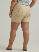Lee Women Legendary Rolled Short (Plus) Pioneer Beige Clothing 480T285 - Image 2