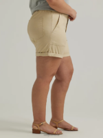 Lee Women Legendary Rolled Short (Plus) Pioneer Beige Clothing 480T285 - Image 3
