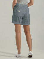 Lee Women Legendary Rolled Short Tech Grey Clothing 480T278 - Image 2