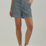 Lee Women Legendary Rolled Short Tech Grey Clothing 480T278