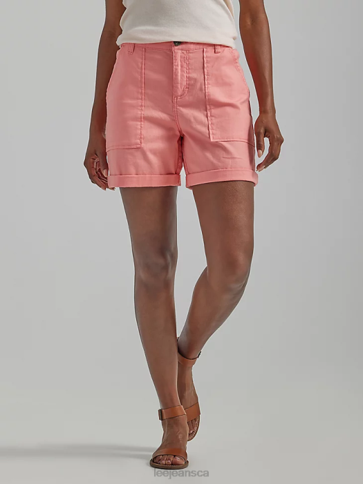 Lee Women Legendary Rolled Short Tickle Me Peach Clothing 480T272 - Image 1