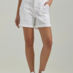 Lee Women Legendary Rolled Short White Clothing 480T271