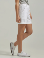 Lee Women Legendary Rolled Short White Clothing 480T271 - Image 3