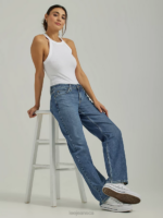 Lee Women Low Rise Straight Jean Blue Speed Clothing 480T13 - Image 6