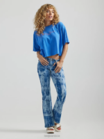 Lee Women Low Rise Tie Dye Bootcut Jean Tough Storm Clothing 480T118 - Image 5