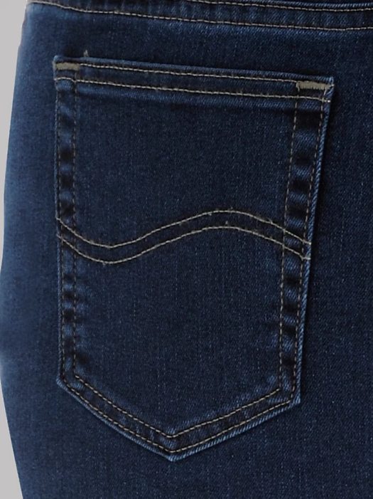 Lee Women Original Relaxed Fit Straight Leg Jeans (Plus) Premium Dark Clothing 480T40 - Image 4