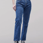 Lee Women Original Relaxed Fit Straight Leg Jeans Premium Stone Clothing 480T15