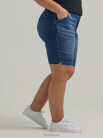 Lee Women Regular Fit Chino Bermuda (Plus) Expedition Clothing 480T319 - Image 3
