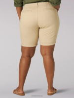 Lee Women Regular Fit Chino Bermuda (Plus) Safari Clothing 480T318 - Image 2