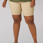 Lee Women Regular Fit Chino Bermuda (Plus) Safari Clothing 480T318