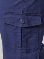 Lee Women Relaxed Fit Austyn Cargo Capri Ink Blue Clothing 480T463 - Image 5