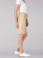 Lee Women Relaxed Fit Avey Knitwaist Cargo Bermuda Cafe Clothing 480T288 - Image 3