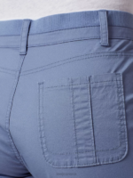 Lee Women Relaxed Fit Avey Knitwaist Cargo Bermuda Cornflower Clothing 480T289 - Image 3