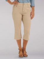 Lee Women Relaxed Fit Capri Cafe Clothing 480T470