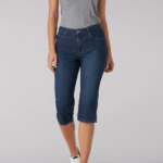 Lee Women Relaxed Fit Capri Mysterious Clothing 480T472