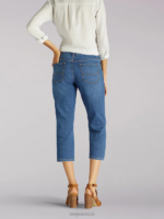 Lee Women Relaxed Fit Capri Soar Clothing 480T471 - Image 2