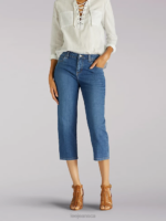 Lee Women Relaxed Fit Capri Soar Clothing 480T471