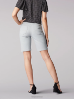 Lee Women Relaxed Fit Kathy Bermuda Alloy Clothing 480T322 - Image 2
