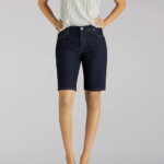 Lee Women Relaxed Fit Kathy Bermuda Lagoon Clothing 480T323