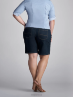 Lee Women Relaxed Fit Kathy Bermuda (Plus) Journey Clothing 480T327 - Image 2