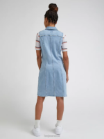 Lee Women Rider Shirt Dress Frosted Blue Clothing 480T417 - Image 2