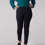 Lee Women Sculpting Slim Fit Skinny Pull-On Jean (Plus) Black Clothing 480T117