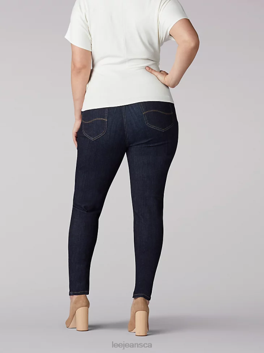 Lee Women Sculpting Slim Fit Skinny Pull-On Jean (Plus) Slumber Clothing 480T116 - Image 2