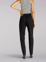 Lee Women Side Elastic Pants Black Clothing 480T187 - Image 2
