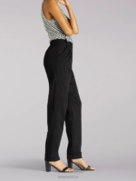 Lee Women Side Elastic Pants Black Clothing 480T187 - Image 3