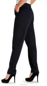 Lee Women Side Elastic Pants Navy Clothing 480T186 - Image 3