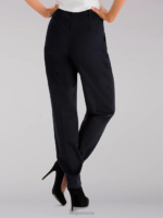 Lee Women Side Elastic Pants (Petite) Navy Clothing 480T210 - Image 2