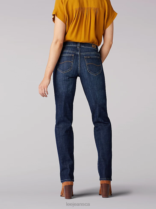Lee Women Stretch Relaxed Fit Straight Leg Jean Bewitched Clothing 480T55 - Image 2