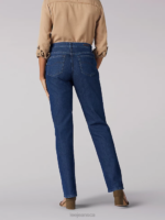Lee Women Stretch Relaxed Fit Straight Leg Jean Meridian Clothing 480T54 - Image 2
