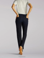 Lee Women Stretch Relaxed Fit Straight Leg Jean Niagra Clothing 480T57 - Image 2