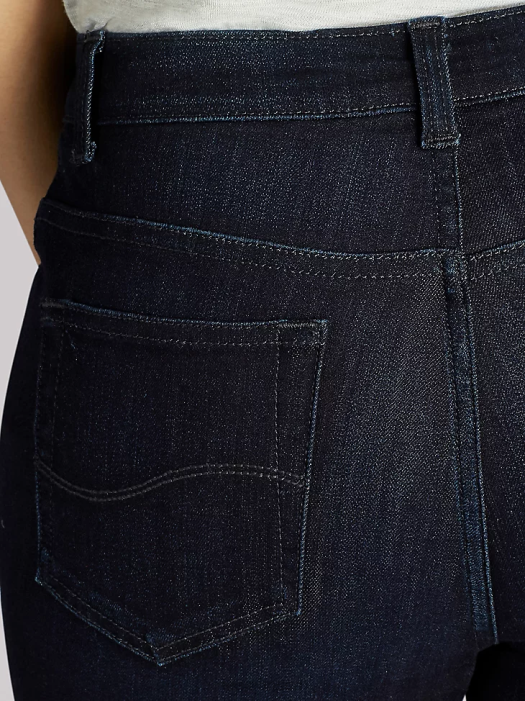 Lee Women Stretch Relaxed Fit Straight Leg Jean Niagra Clothing 480T57 - Image 4